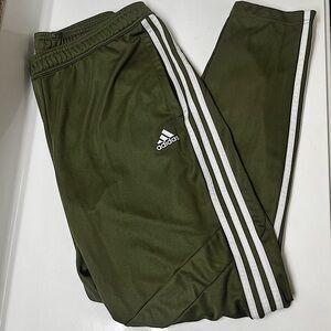 NWOT army green Adidas track pants